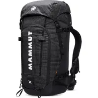 Mammut - Sac à dos d'alpinisme - Trion 50 Black en Matières Recyclées - Noir