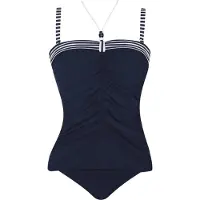 Sunflair Maillot de bain marine / blanc