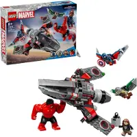 LEGO Marvel La Bataille entre Captain America et Hulk Rouge 76292