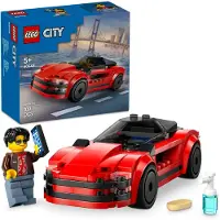 LEGO City 60448 Voiture de Sport Rouge