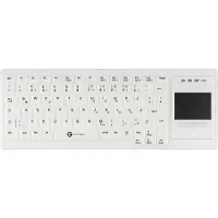GETT Cleantype Xtra Touch Protect Clavier en silicone avec touchpad IP68 désinfectable