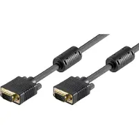 Pro Câble vidéo SVga HD15 mâle/mâle, haute-qualité, blindé, 10.0m cd55180 - cd50491