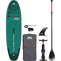 Aqua Marina BREEZE 9'10 iSUP Board Set planche de surf gonflable Stand Up Paddle 300 cm