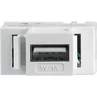 Intellinet Modularbuchse mit USB Typ A-Ladeport 5V/1A