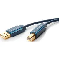 ClickTronic Câble adaptateur USB-A vers USB-B 2.0 480 Mbit/s 1,8 m (boîte de 1)