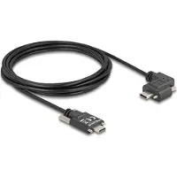 DeLOCK Câble Delock USB 2.0 USB Type-C avec connecteurs à vis vers USB T