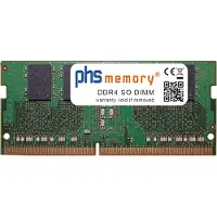 PHS-memory 4Go de mémoire RAM pour Fujitsu Esprimo K558/24 (D3674) DDR4 SO DIMM 2666MHz PC4-2666V-S (SP365305)
