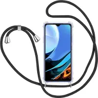 Screen Guard Professional Étui Xiaomi Redmi 9T Loopster Necklace, Bandoulière pour smartphone, Transparent