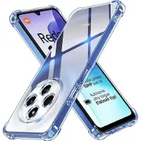 Screen Guard Professional Xiaomi Redmi 14C Housse Crystal Soft Airbag Bumper (Xiaomi Redmi 14C), Coque pour téléphone portable, Transparent