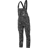 GRUPA TOPEX Salopette de travail camouflage URBAN, taille XS