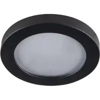 Kanlux S.A. Support De Spot Encastrable Per?Age 60mm - ?Tanche Ip44 Rond Noir