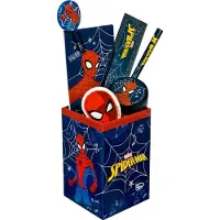Spider-man Spiderman Feather Case - Carquois rempli d'ustensiles d'écriture