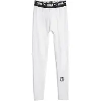 Puma Hommes, Leggings, Hoops Team Full Tight Baselayer (L), Blanc