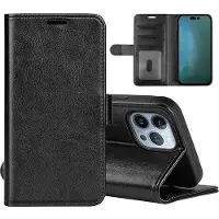 Sign Wallet Cover for iPhone 15 Pro - Black (Apple iPhone 15 Pro), Coque pour téléphone portable, Noir