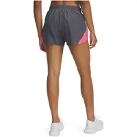 Under Armour Fly By 3´´ Shorts Gris L Femme