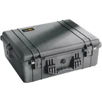 Peli Boîtier en plastique 1600, noir (Mallette photo, 45.58 l), Housse pour appareil photo, Noir