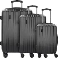 Bugatti Ensemble de bagages noir