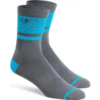 Crankbrothers Unisexe, Chaussettes de sport, Trail Splatter (39 - 41), Noir