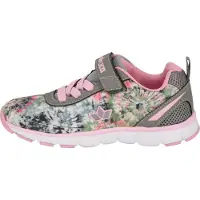 Lico Sunflowers : Chaussures pour filles, chaussures basses, baskets à scratch, couleur rose, pour le quotidien