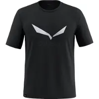 Salewa Solidlogo Dri-release Short Sleeve T-shirt Noir XL Homme