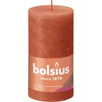 Bolsius 4x , Bougie, Bougie ronde 'Rustiko Shine (1 pcs)