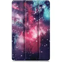 Cover-Discount Galaxy Tab S6 Lite - Étui en cuir intelligent à trois volets Universe (Samsung Galaxy Tab S6 Lite), Étui pour tablette, Multicolore