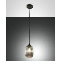 FABAS LUCE Suspension Aston E27 Ø140mm Gris (E27)