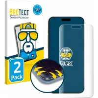 BROTECT Film de protection plein écran Film de protection d'écran clair transparent (Apple iPhone 16 Pro), Téléphone portable : film de protection, Transparent
