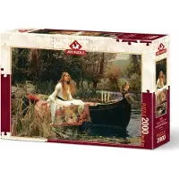 Art puzzle Museum Series - La Dame de Shalott, 1888