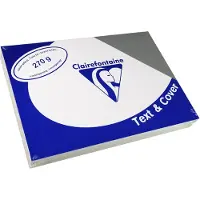 Magni 100 dos pour dossiers de reliure gris 270 g/qm (A4, 100 feuilles)