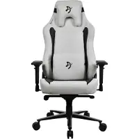 AROZZI Vernazza XL Supersoft Chaise Gaming - Gris clair