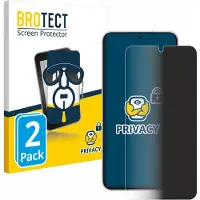 BROTECT Film anti-regards Anti-Spy Privacy Film de protection contre la lumière bleue (Samsung Galaxy S22 5G), Téléphone portable : film de protection, Bleu