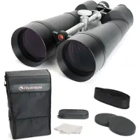 Celestron 71017 SkyMaster 25x100 mm Jumelles à Prisme de Porro avec Objectif Multicouche, Verre à Prisme BaK-4 et étui de Transport, Noir