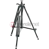 Manfrotto 028B - trépied med ben (Métal), Trépied, Noir