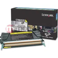 Lexmark C748H1YG - Jaune - Toner - Grande capacité