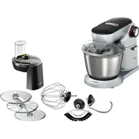 Bosch MUM9D33S11 robot de cuisine 1300 W 5,5 L Noir et Argent