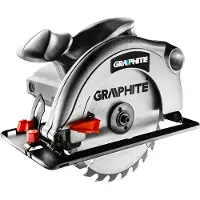 Graphite Scie circulaire 1200W, lame 185 x 20 mm