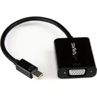 StarTech.com .com MDP2VGA2 câble vidéo et adaptateur 0,18 m VGA (D-Sub)