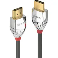 Lindy HDMI (Typ A) — HDMI (Typ A) (2 m), Câble vidéo, Argent