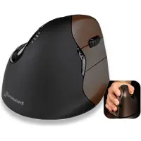 Evoluent VerticalMouse 4 Small Wireless mit Laser-Sensor, für Rechtshänder(500793)