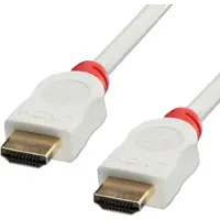 Lindy HDMI (Typ A) — HDMI (Typ A) (3 m), Câble vidéo, Blanc
