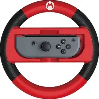 Hori Mario Kart 8 Deluxe Mario Nintendo Switch Joy-con Steering Wheel Rouge