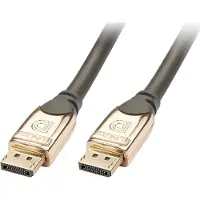 Lindy Câble DisplayPort GOLD (20 m), Câble vidéo, Noir
