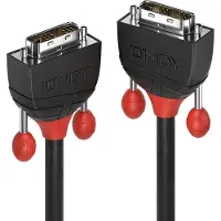 Lindy Single Link Dvi Cable 10 M Argenté