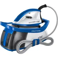 Russell Hobbs Station vapeur 24430-56, Fer à repasser, Bleu, Blanc