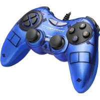 Esperanza Egg105b Fighter - Contrôleur De Jeu Avec PC De Vibration (PC), Manette, Bleu