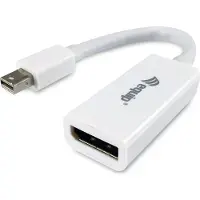 Equip Câble adaptateur mini-Displayport pour Displayport M/F Equip blanc