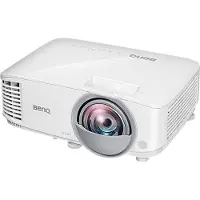 BenQ MW826STH vidéo-projecteur Projecteur à focale courte 3500 ANSI lumens DLP WXGA (1280x800) Compatibilité 3D Blanc
