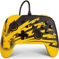 PowerA Manette de jeu Pikachu Lightning Nintendo Switch