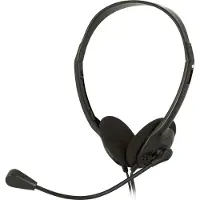 Sencor SEP 252 (Filaire), Casque micro de bureau, Noir
